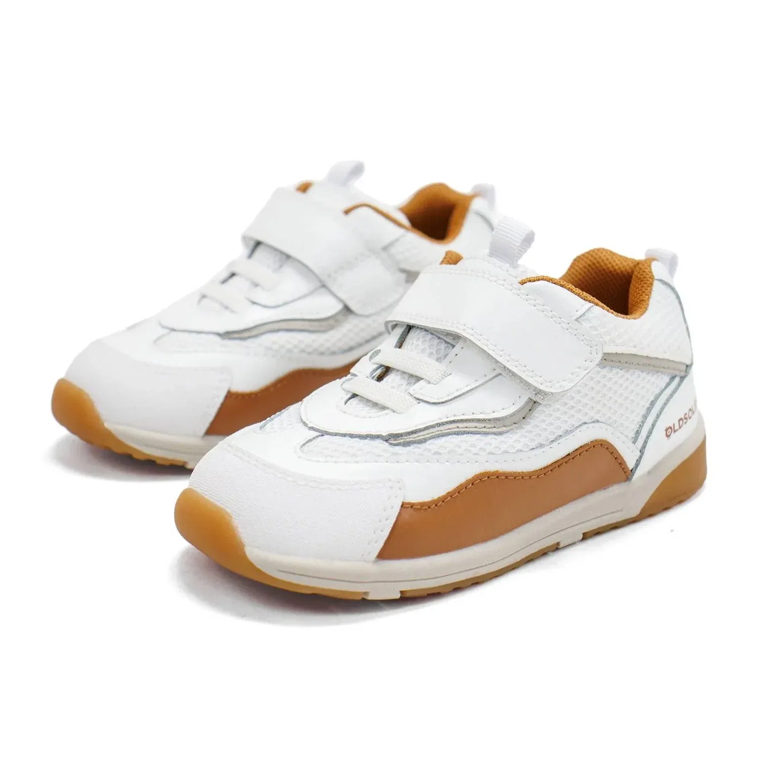 Детские кроссовки для девочек на липучке Soda Casual Sneaker Old Soles, Snow — фото 3