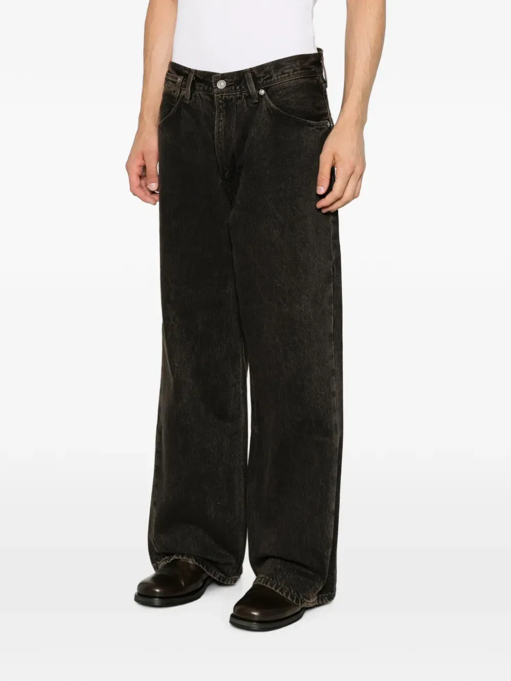 Широкие джинсы Twisted Baggy Levi'S, черный — фото 3