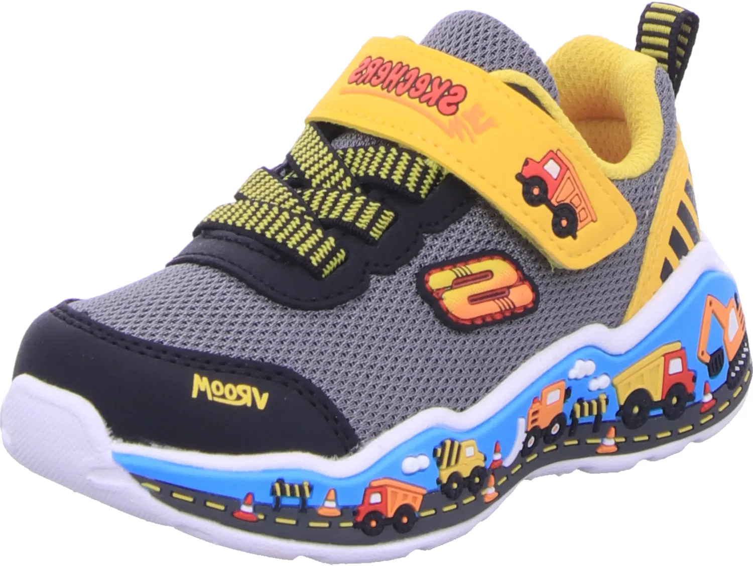 Обучающие ботинки серый Skechers, серый