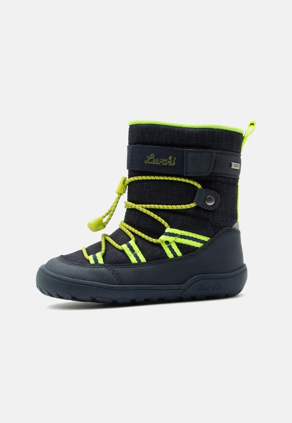 Зимние ботинки Jace 1 босиком, унисекс Lurchi, Navy