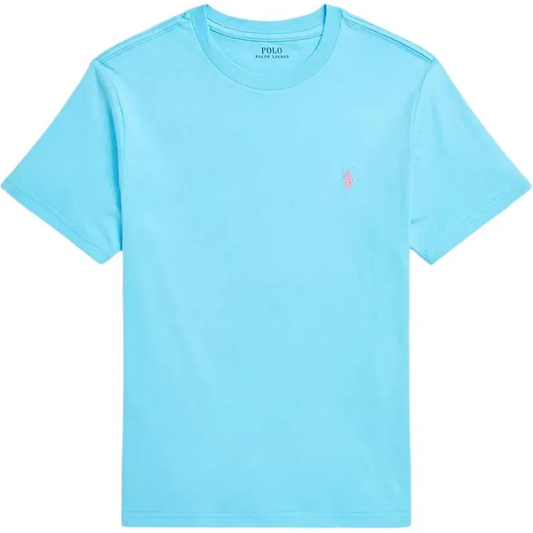 Детская футболка с круглым вырезом Turquoise Polo Ralph Lauren
