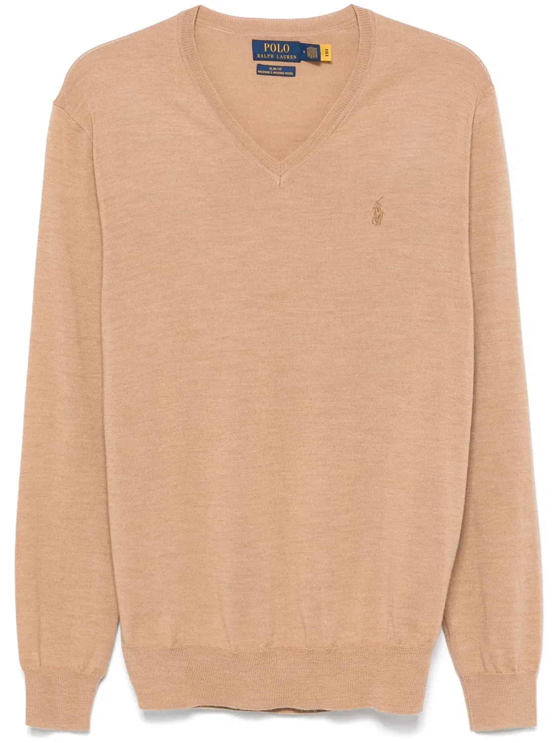 Свитер с мотивом Пони Polo Ralph Lauren, светло-коричневый