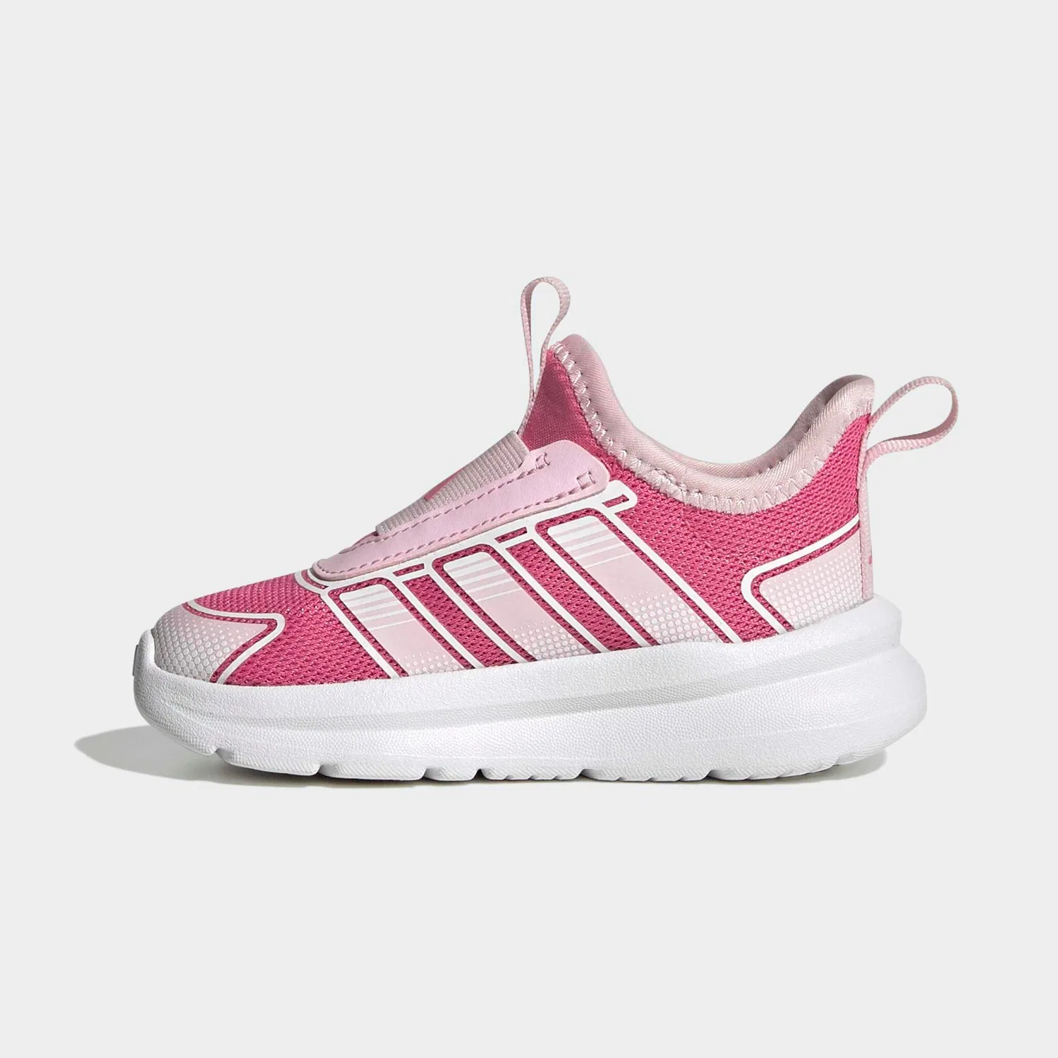 Детские спортивные кроссовки для активного отдыха Adidas Sportswear, Pink Fusion/Clear Pink/Ftwr White — фото 3
