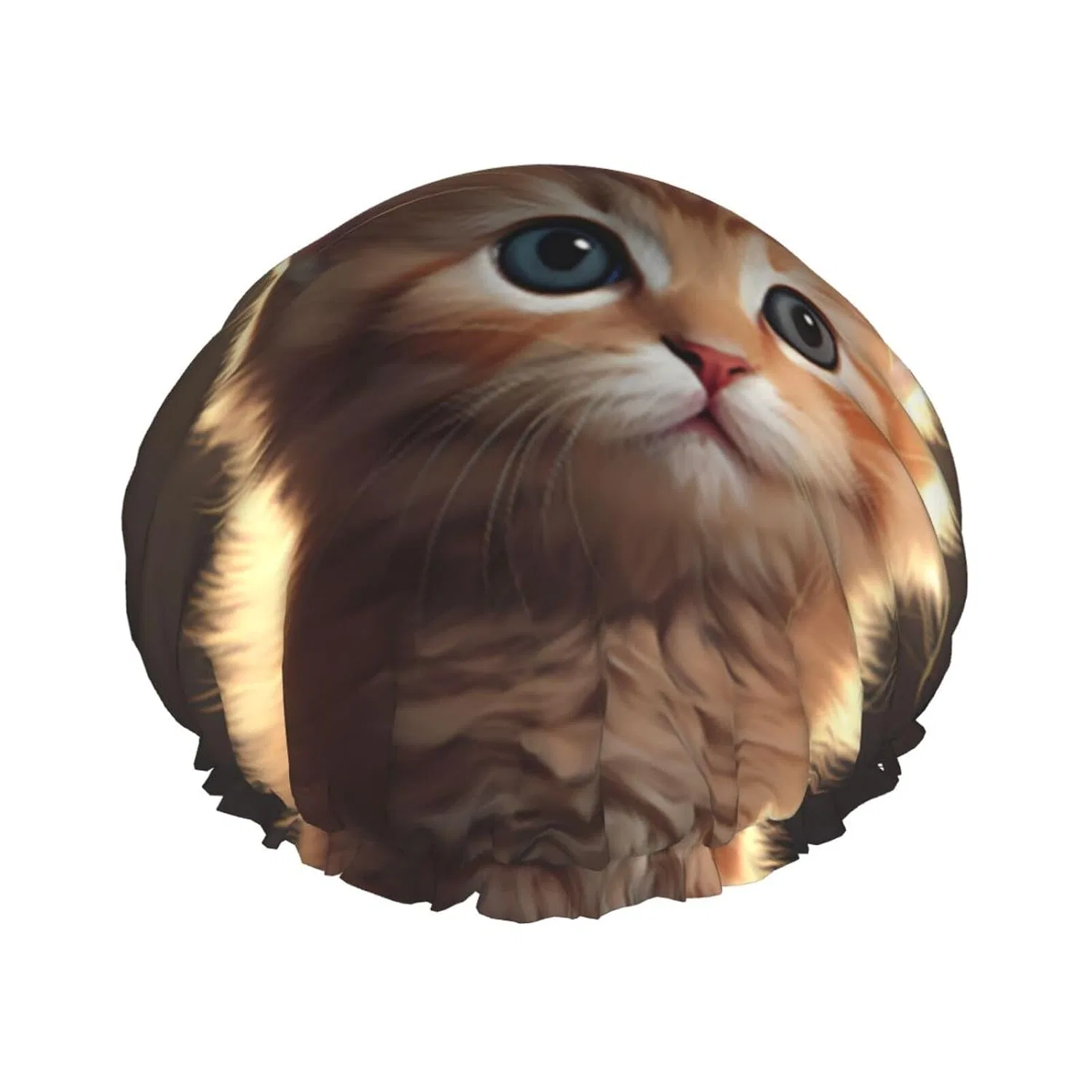 Водонепроницаемая шапочка для душа с кошкой, YXLymxDAMAI, 1 шт., One Size, Cat