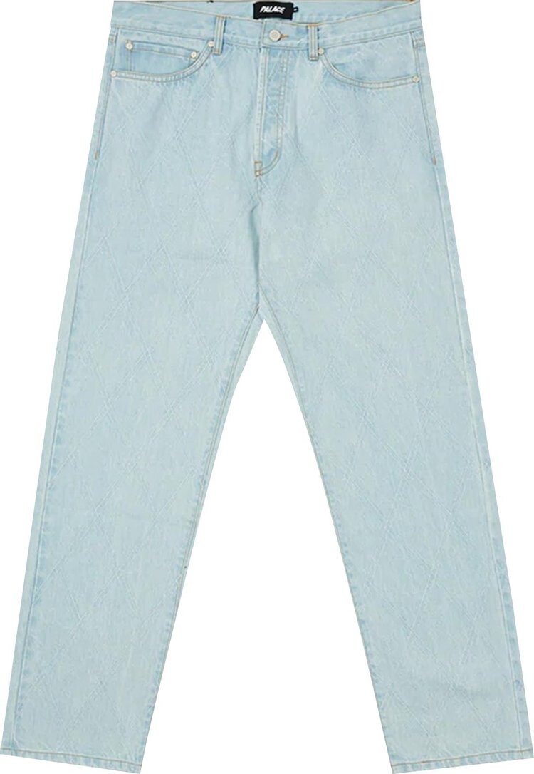 

Джинсы Palace Diamond Stitch Jean 'Stone Wash', синий