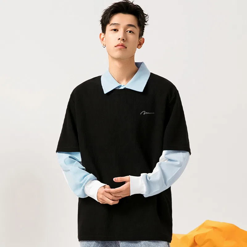 Футболка детская безрукавная Heavyweight Waffle Knit MINISO, Forest Green — фото 4