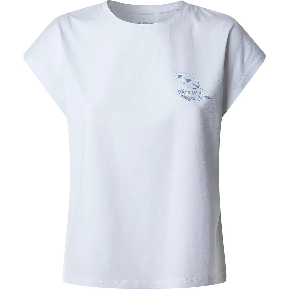 

Футболка с коротким рукавом Pepe Jeans Virginia, белый