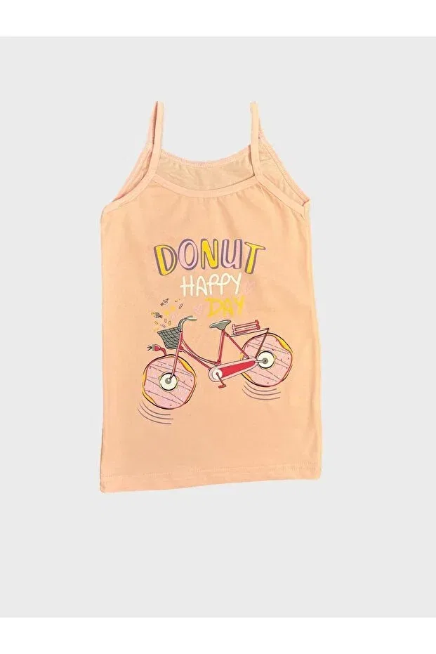 Детский комплект трусов-боксеров с принтом Donut bike patterned cotton girl's athlete boxer set Fil Kids, Yavruagzı — фото 3