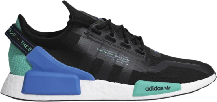 

Кроссовки Adidas NMD_R1 V2 'Black Cyan', черный