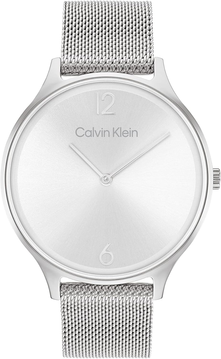 

Женские кварцевые многофункциональные часы Calvin Klein Timeless - подарок для нее, Silver