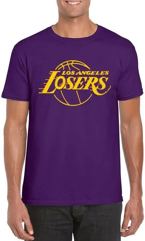 Мужская футболка с принтом Los Angelas Losers Tee, Purple