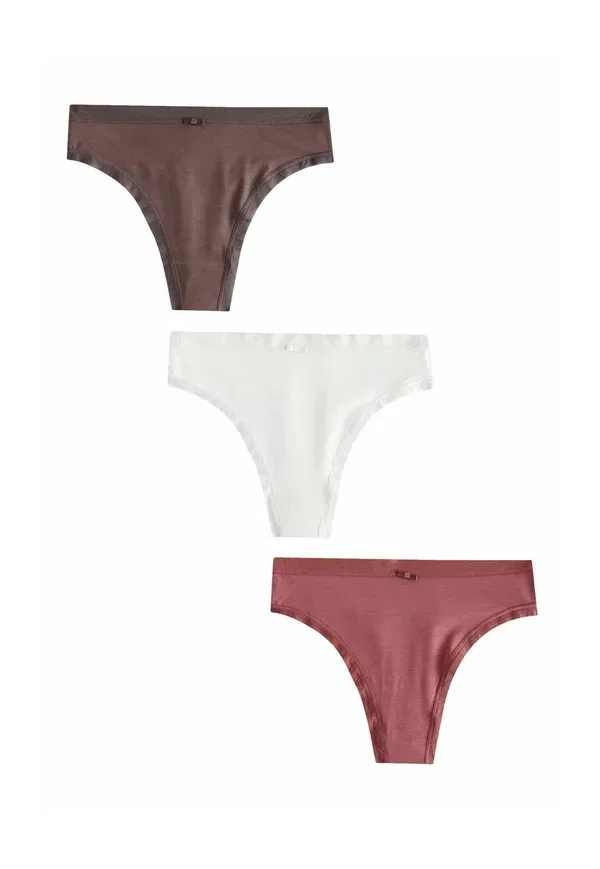 Комплект из 3 трусов, облегающие, Pack of 3, Next, Berry Red, красный — фото 4