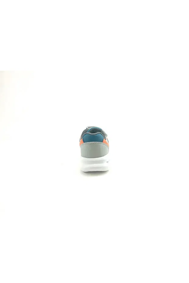 Детские кроссовки для девочек со светодиодами Buckhead, Blue - Orange — фото 4
