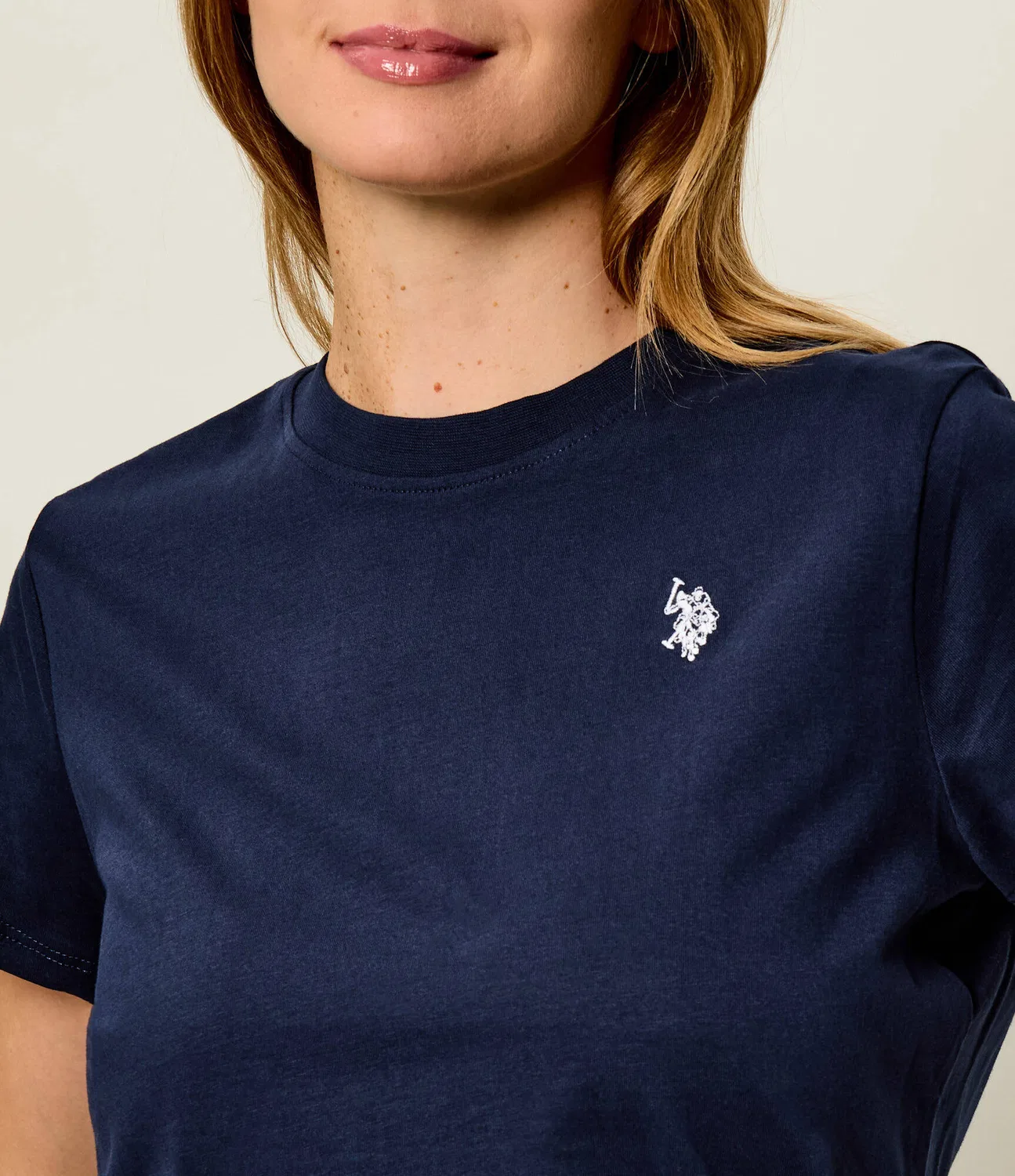 Футболка Regular Fit U.S. Polo Assn., темно-синий — фото 4