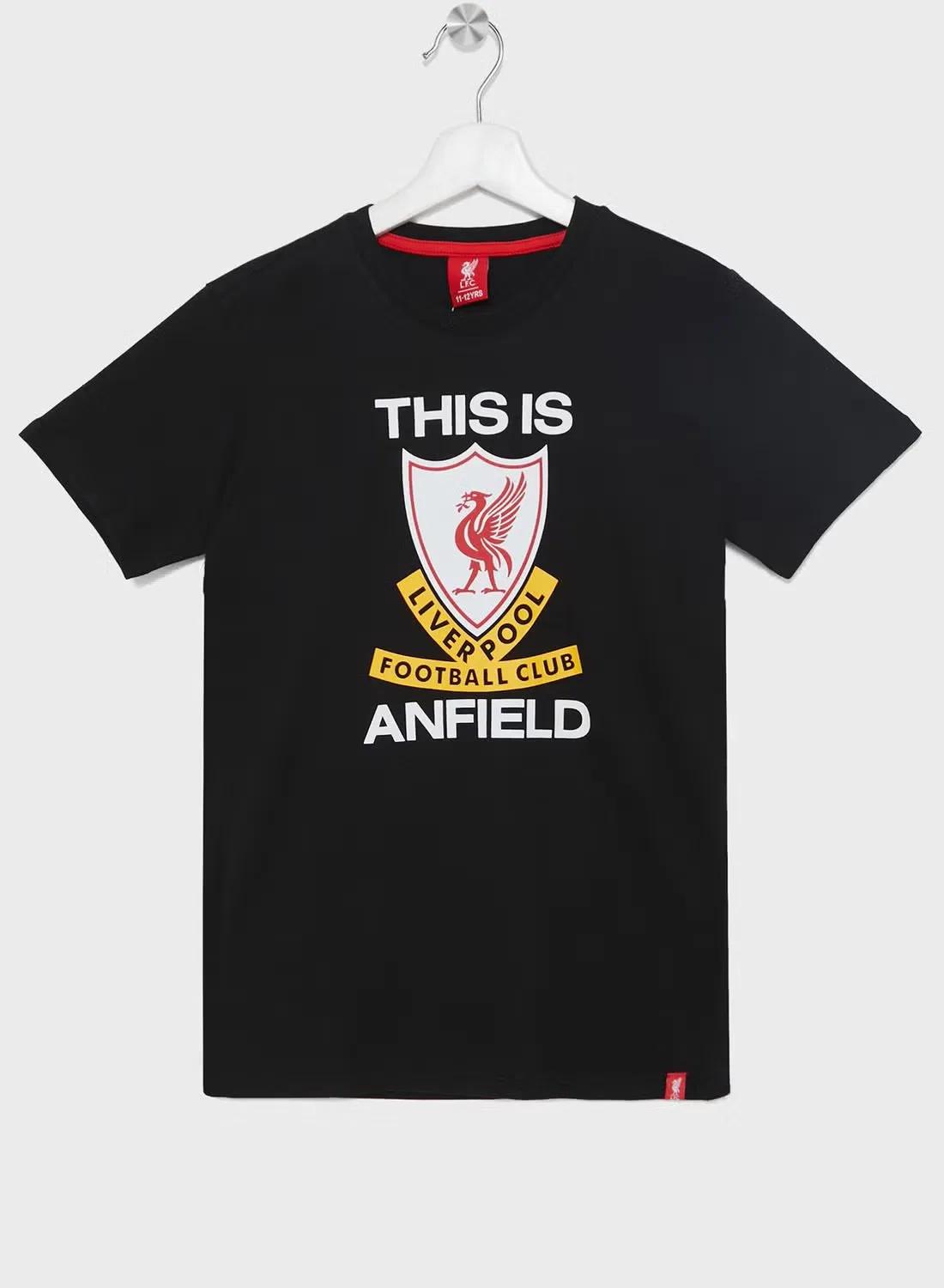 Футболка с принтом Liverpool Fc, черный