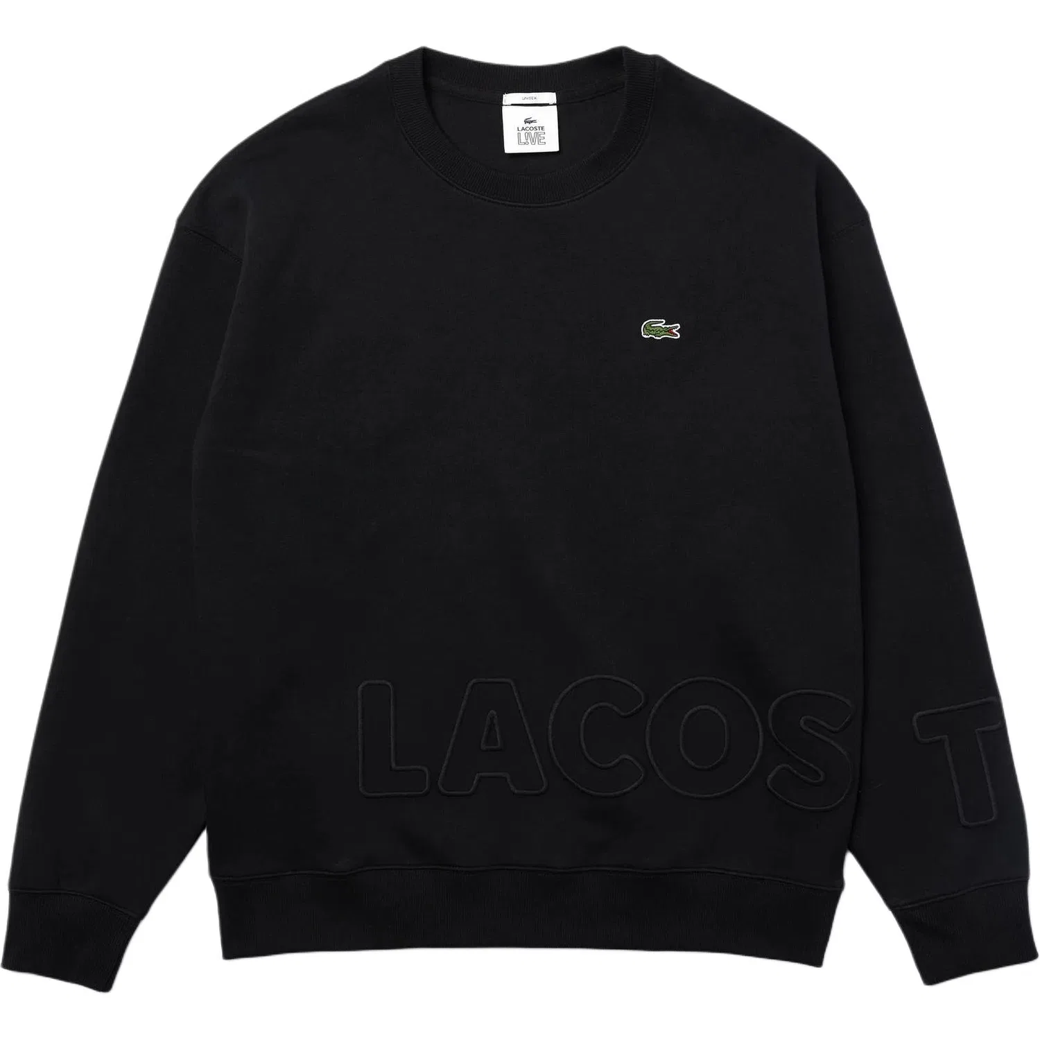 Свитшот с круглым вырезом, умеренный, LACOSTE, C31