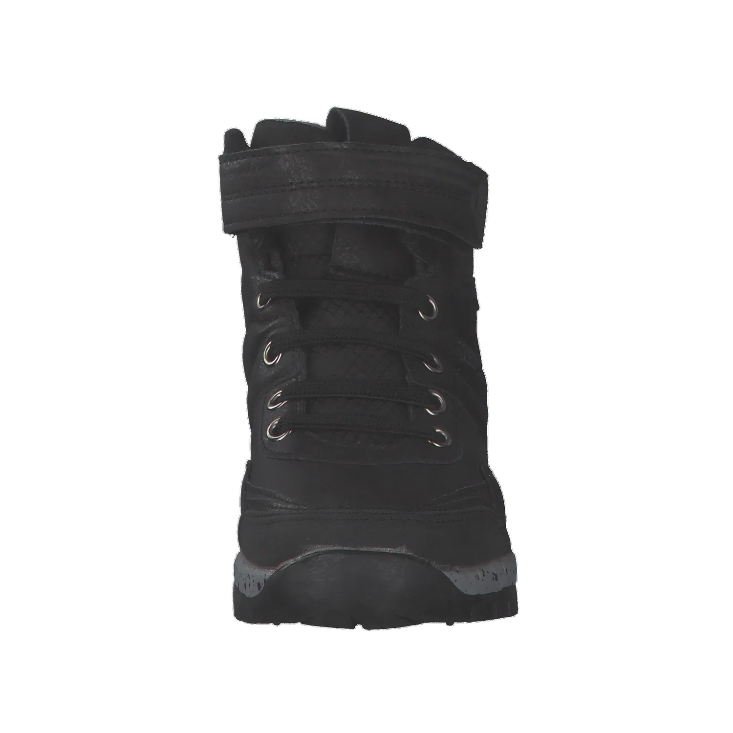 Детские полуботинки с высоким берцем Kappa Unisex Kinder Sneaker High Top Stylecode 260732K 1116, Schwarz Grau — фото 3