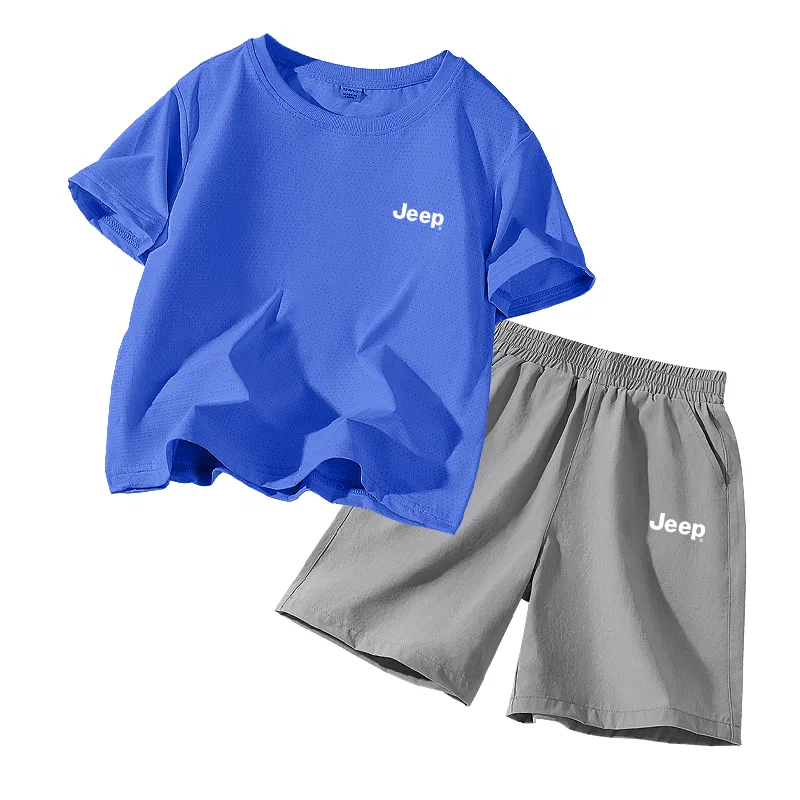 Детский спортивный комплект с логотипом Jeep, Blue/E White Logo Silicone K-Navy Blue/E White Logo K — фото 3