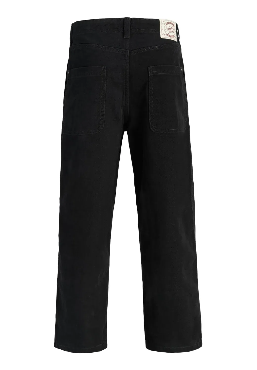 Брюки для подростков - джинсы прямого кроя Jack & Jones Junior, Black — фото 2