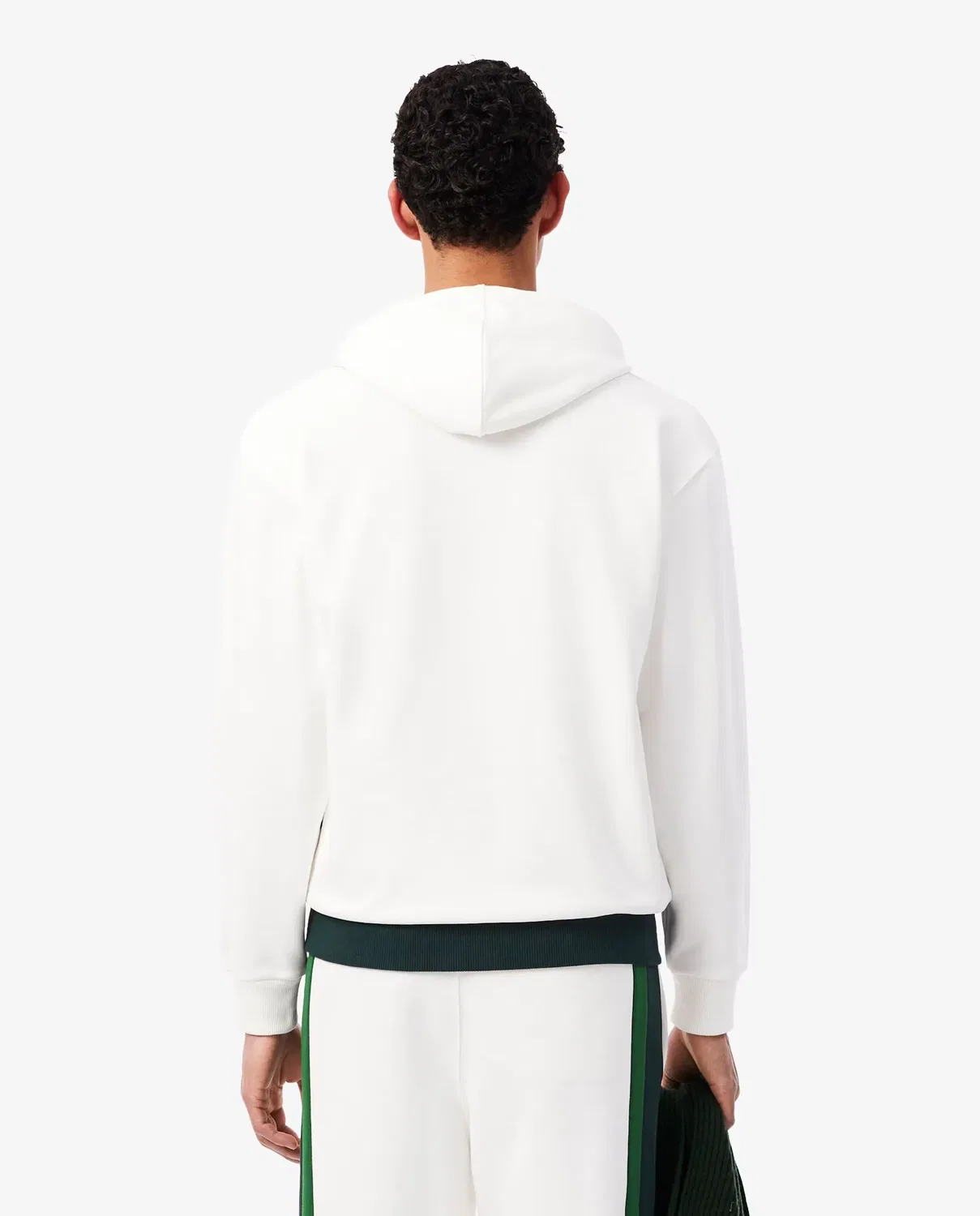 Худи мужская Lacoste Verde, с блок-цветом — фото 2