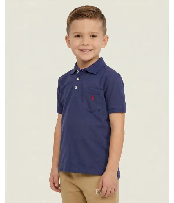 Детское поло Polo Ralph Lauren, синий
