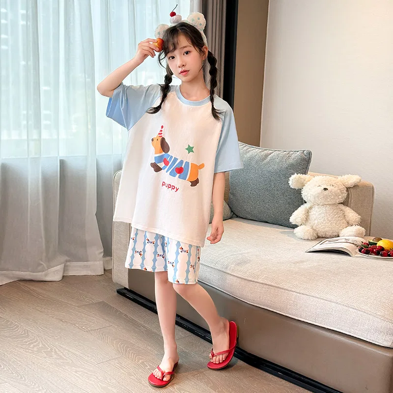 Детский комплект для отдыха Lanza Loungewear 2 Piece Set, Light Blue — фото 3