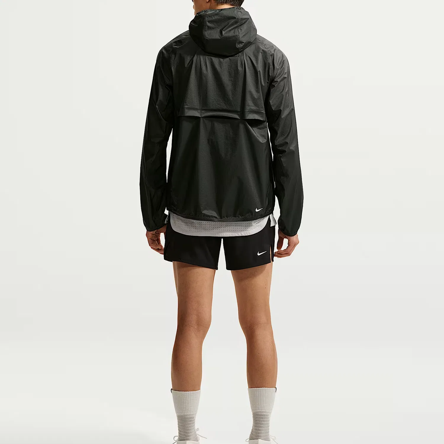 Мужская куртка с капюшоном Nike ACG Coal Black/Mountain White — фото 4