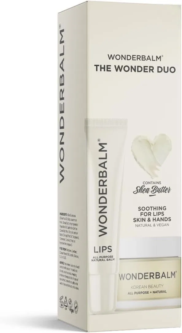 Бальзам многофункциональный Wonderbalm, набор Wonder Duo 20 мл + бальзам для губ