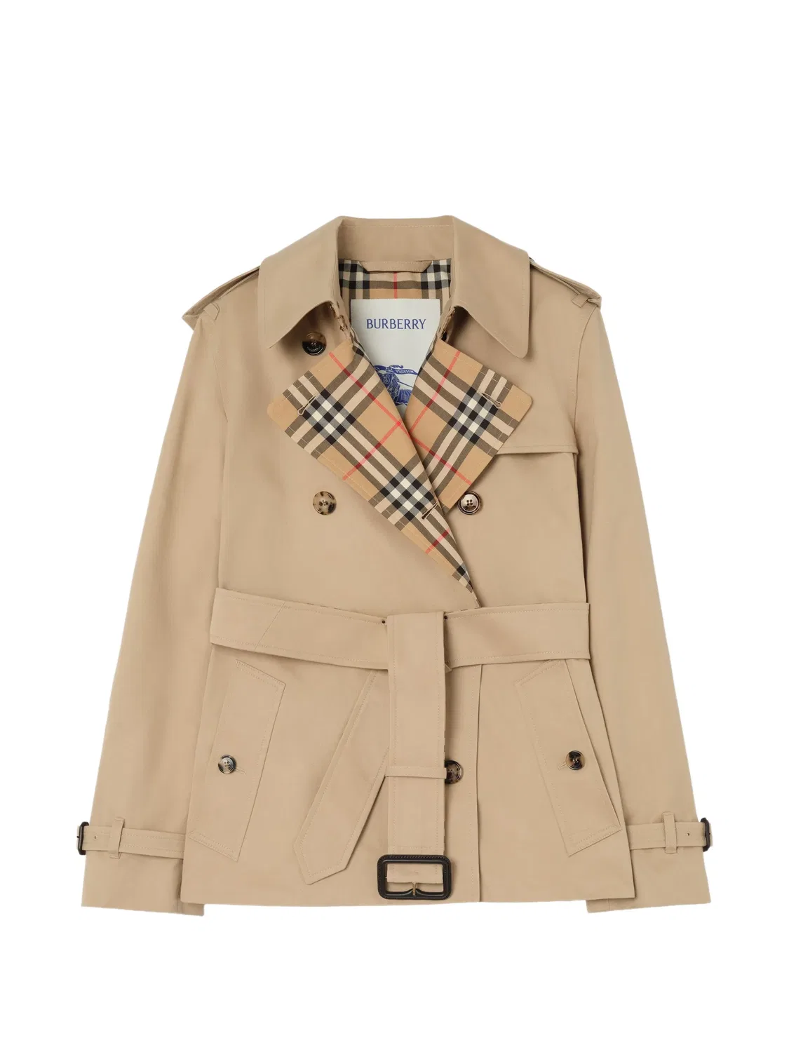 Тренч Lakefield Burberry, нейтральные цвета
