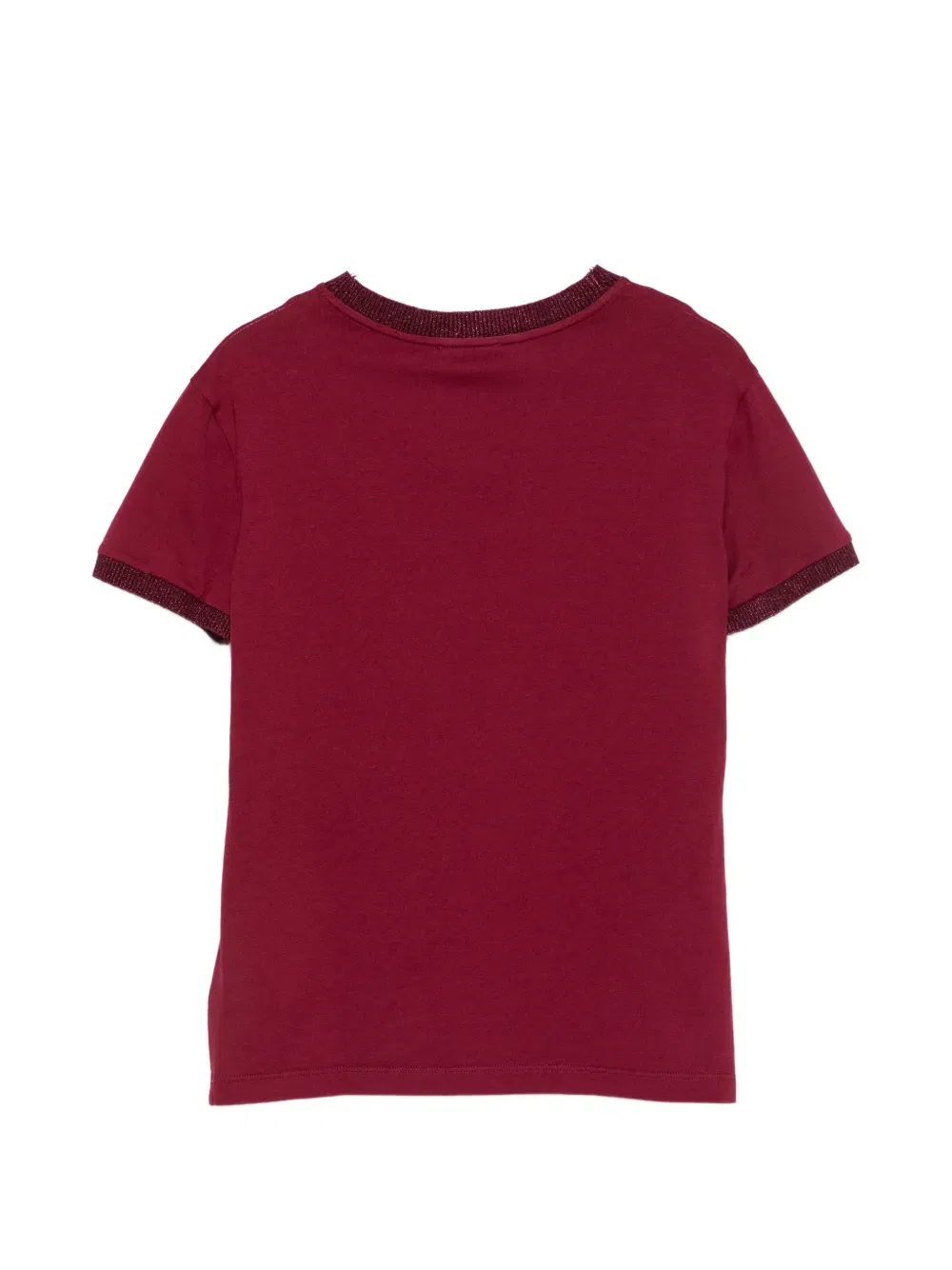 Футболка Dolce & Gabbana Kids, бордовый — фото 2