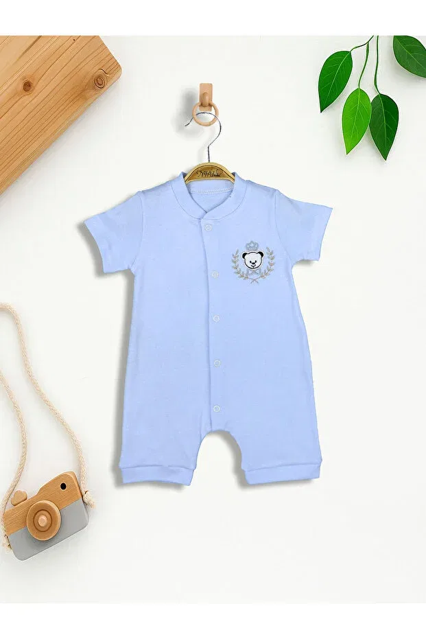 Детский комбинезон для мальчиков хлопковый Nehad Bebe, Blue — фото 2