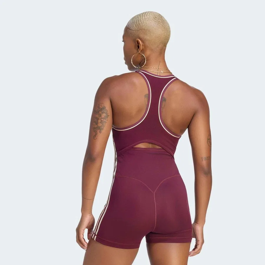 Спортивный комбинезон Originals Sport, adidas, Бордовый — фото 3