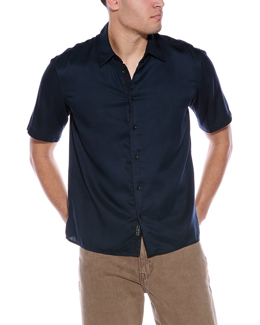 

Рубашка rag & bone Dalton, темно-синий