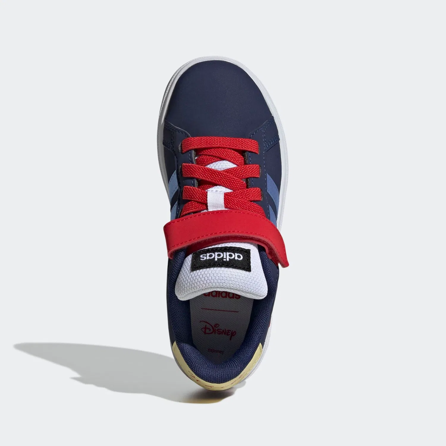 Детские кроссовки с дизайном Disney Adidas Sportswear, Dark Blue/Blue Fusion/Better Scarlet — фото 4