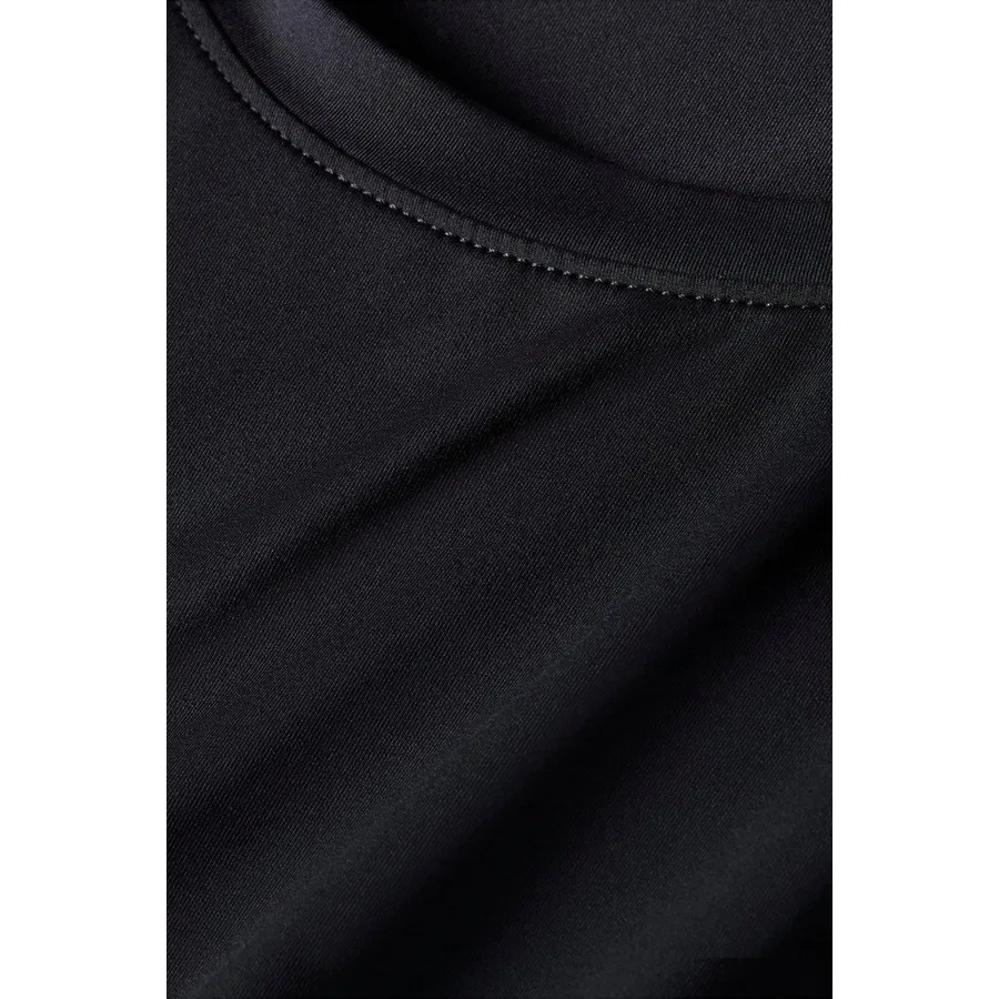 Женский топ без рукавов Nike One Dri-FIT, Черный — фото 4