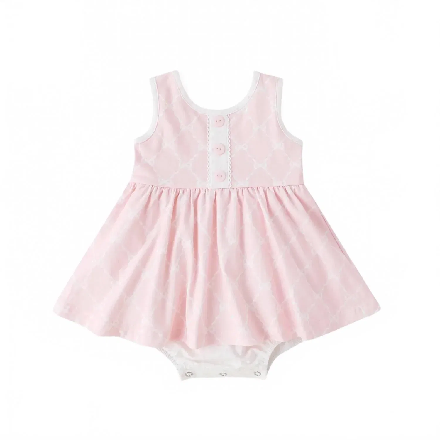 Детское платье для девочек с эффектом баббл Gwen Bubble Dress Swoon Baby Clothing, розовый