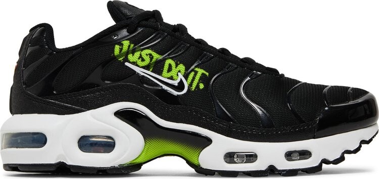 

Кроссовки Nike Air Max Plus 1 GS 'Black Volt', черный