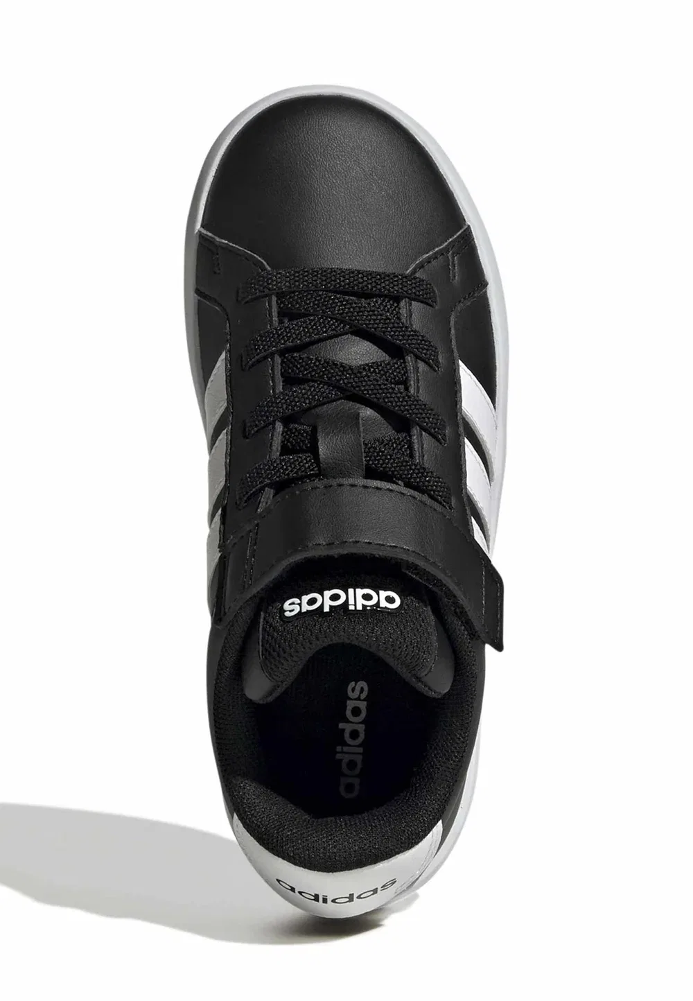 Grand court 3.0 el c унисекс - кроссовки для ходьбы Adidas Performance, Core Black/Ftwr White/Ftwr White — фото 3