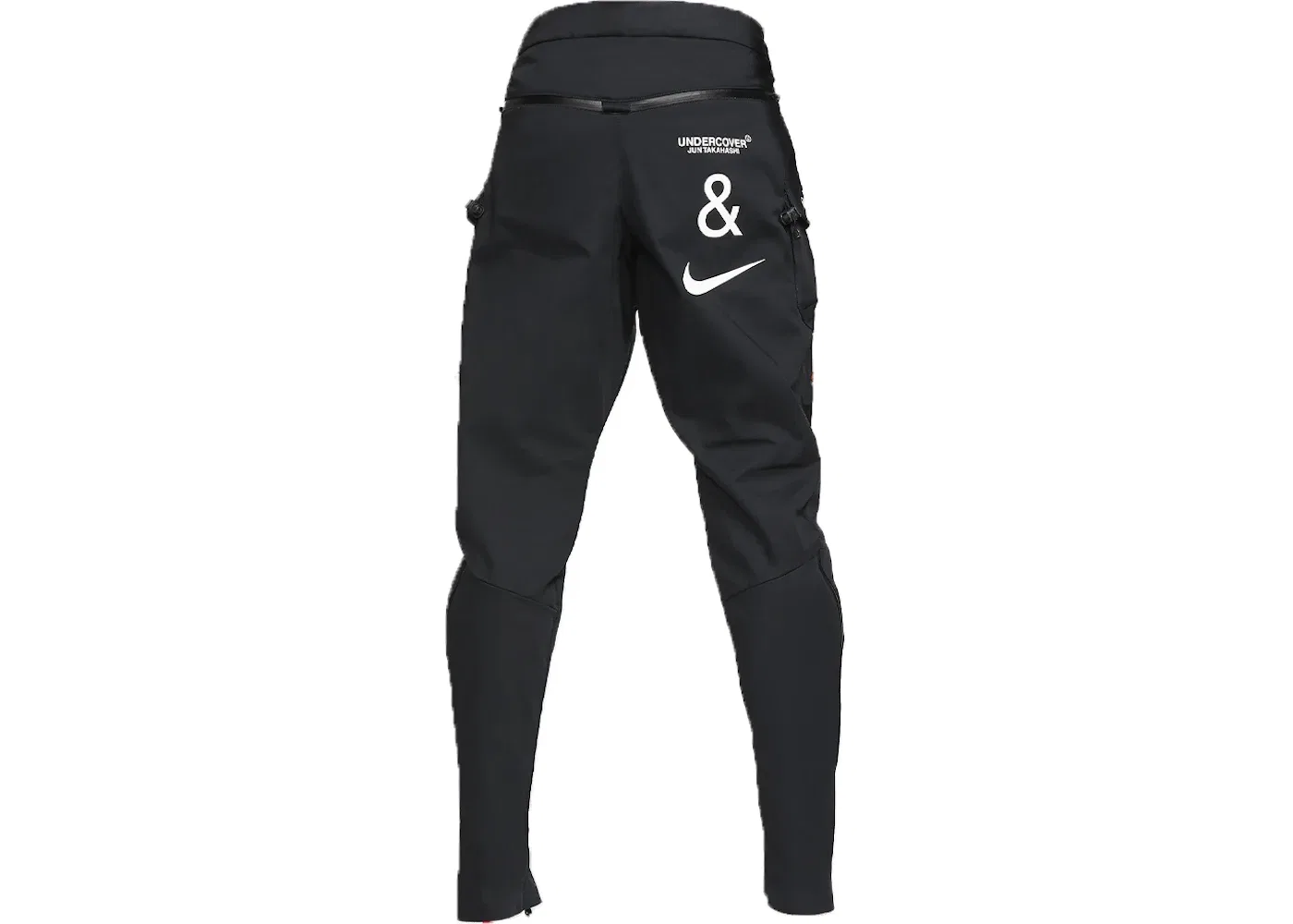 Мужские спортивные брюки карго с принтом Pants Nike, Black/White — фото 2