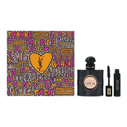 Парфюмерный набор Yves Saint Laurent Black Opium, 2 предмета