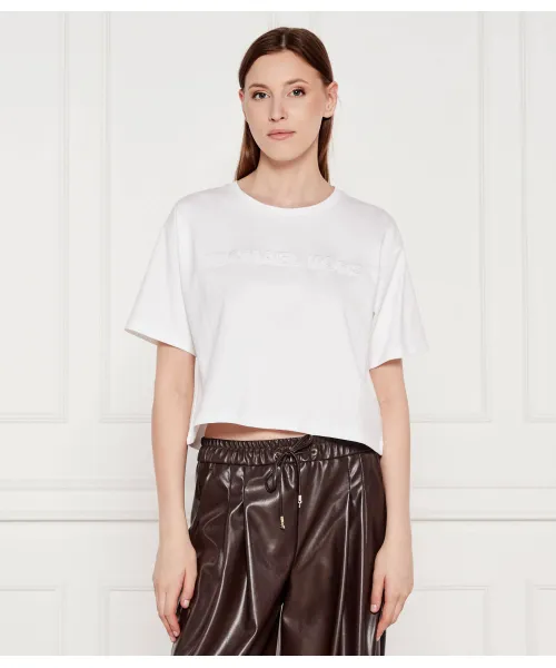 

Футболка Cropped fit Michael Kors, белый