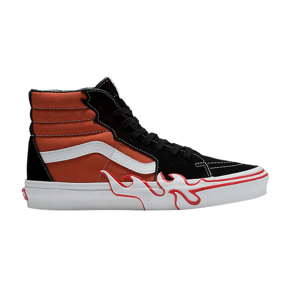 

Ботинки Sk8-Hi Vans, красный