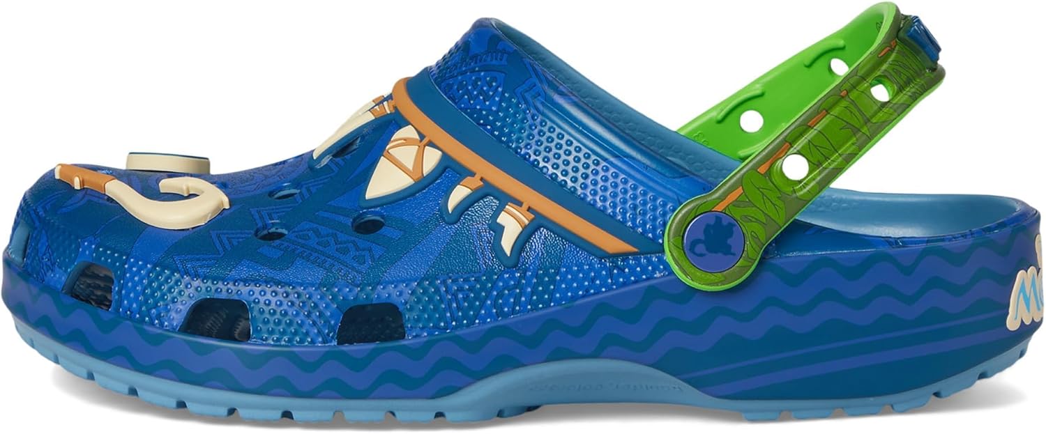 Кроксы унисекс для взрослых Disney Moana Classic, обувь для женщин и мужчин Crocs, 8 Women/6 Men Maui — фото 4