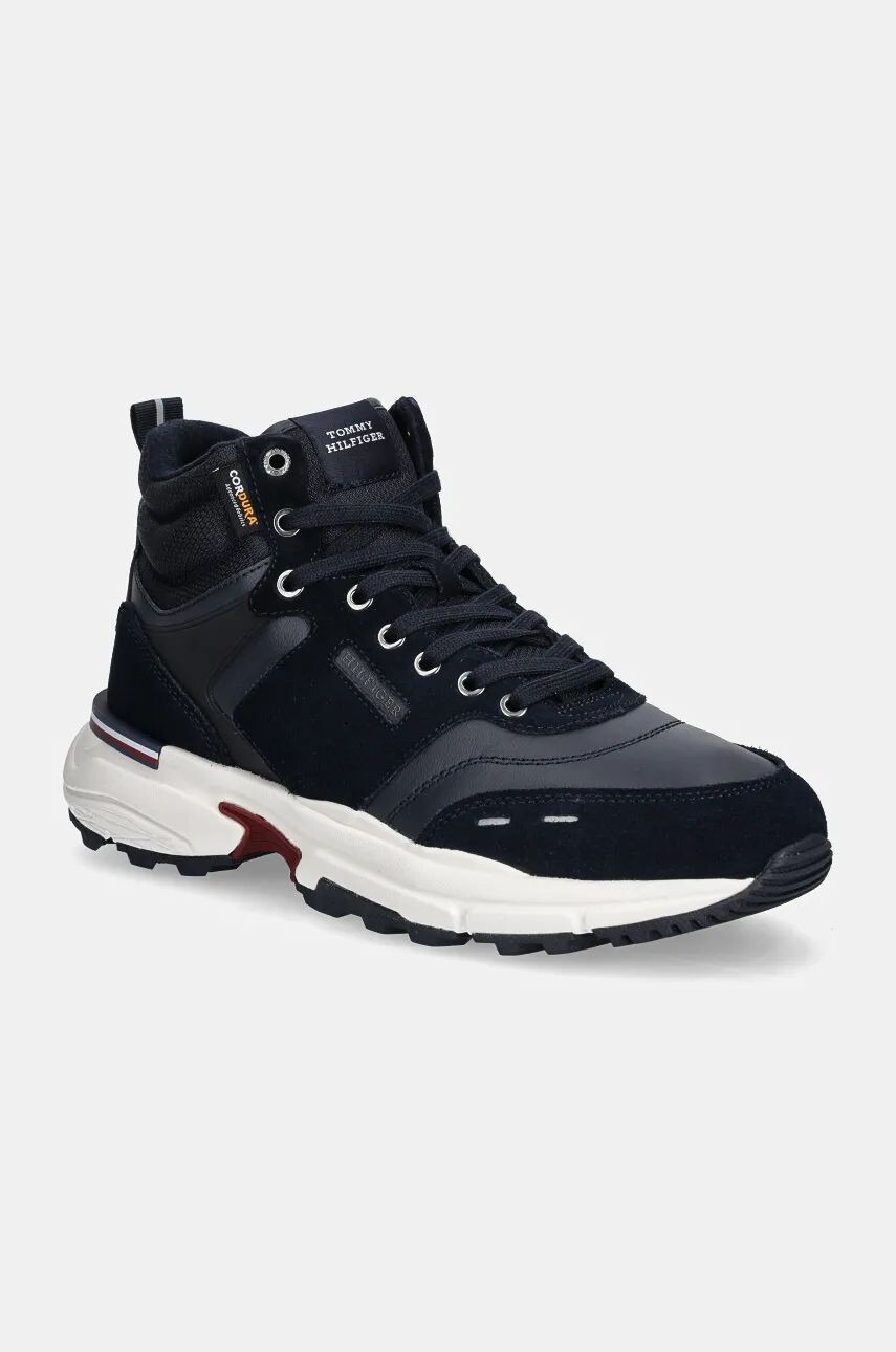 

Кроссовки Tommy Hilfiger M RUNNER CORDURA HI LTH MIX, темно-синий