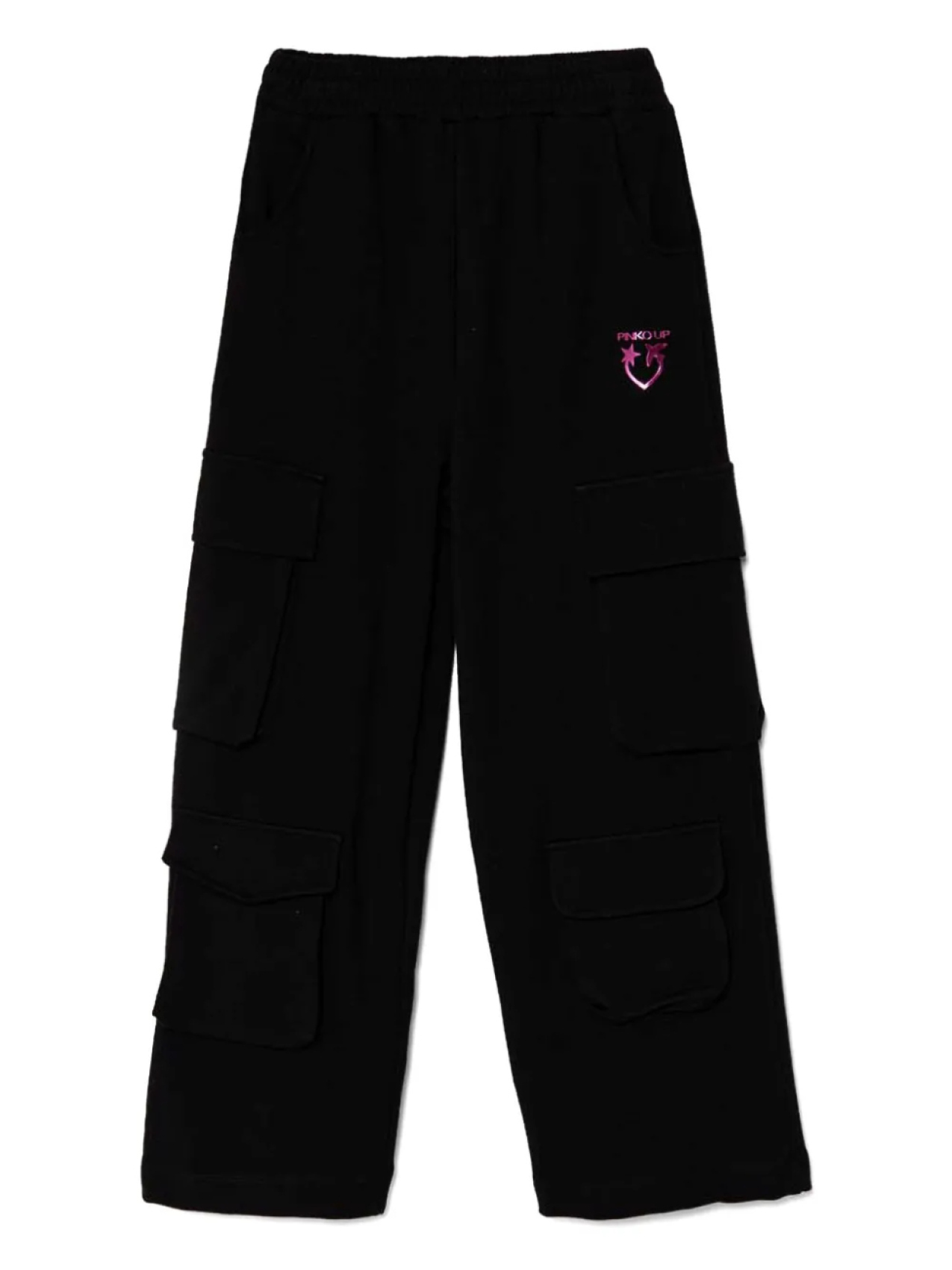 

Брюки Pinko Kids с логотипом, черный