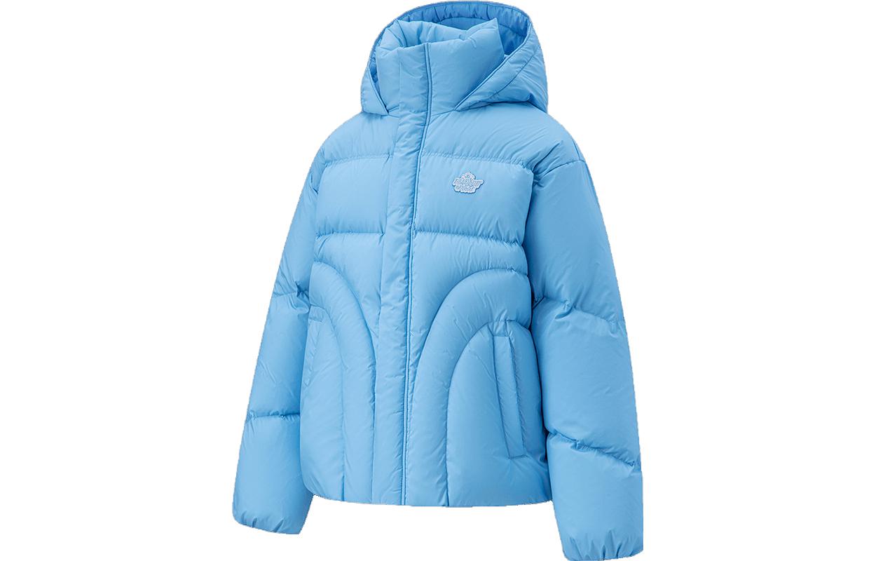 

LINING Пуховик из коллекции спортивной жизни унисекс синий, Xinjiang Blue