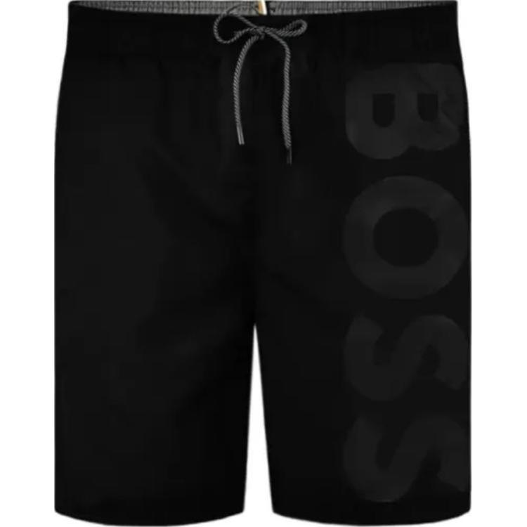 

HUGO BOSS Пляжные шорты мужские черные