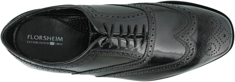 Мужские оксфордские туфли Florsheim Lexington Wingtip, черный — фото 3