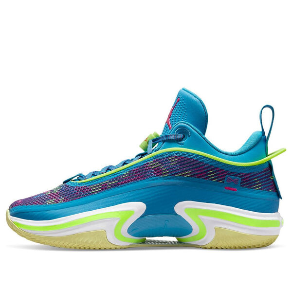 

Кроссовки 36 низкие pf x luka doncic Air Jordan, синий
