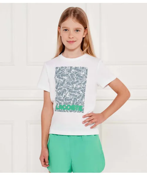

Футболка Regular fit Lacoste, белый
